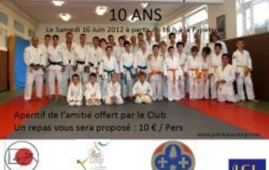 Le Judo Club fête ses 10 ans !