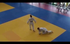 Passage de kata pour ceinture noire de Raphaelle